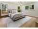 Cozy bedroom with large windows, natural light, and hardwood floors at 3805 Cloudland Se Dr, Smyrna, GA 30082