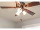 Ceiling fan with decorative lighting at 771 Jordan Ln # K, Decatur, GA 30033