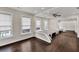 Bonus room with natural light, hardwood floors, and a full wall of mirrors at 2739 Springfount Trl, Lawrenceville, GA 30043