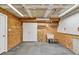Spacious garage featuring a sink, workbench area, and ample storage space at 2739 Springfount Trl, Lawrenceville, GA 30043