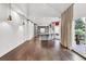 Spacious living area flowing into a well-equipped kitchen with large windows and access to the deck at 2739 Springfount Trl, Lawrenceville, GA 30043