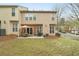 Spacious backyard featuring a patio and lush greenery at 1680 Fair Oak Way # 24, Mableton, GA 30126
