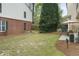 A spacious backyard with a patio, perfect for outdoor living at 1680 Fair Oak Way # 24, Mableton, GA 30126