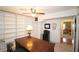 Office featuring a large desk, shelving and decor at 80 La Rue Nw Pl, Atlanta, GA 30327