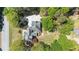 Overhead view of home showcasing the roofline, mature trees and backyard at 4340 Hadaway Nw Rd, Kennesaw, GA 30152