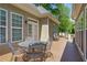 Spacious deck with outdoor dining set, perfect for entertaining or enjoying a meal al fresco at 4340 Hadaway Nw Rd, Kennesaw, GA 30152