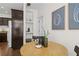 Cozy dining area next to the kitchen, with wood table and ample natural light at 4340 Hadaway Nw Rd, Kennesaw, GA 30152