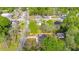 An aerial view of the home nestled among lush greenery in a peaceful neighborhood at 1150 Tinsley Nw Dr, Conyers, GA 30012