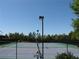 Bright outdoor community tennis courts with well-maintained green and blue surface at 5224 Brendlynn Dr, Suwanee, GA 30024