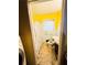 Bathroom with colorful tiles and convenient laundry area at 1145 Crestview Ne Cir, Conyers, GA 30012