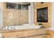 Bathroom with large tub and standalone shower at 4002 Moheb Sw St, Atlanta, GA 30331