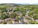 Picturesque aerial shot of homes nestled in a vibrant, leafy neighborhood at 4522 Willow Oak Trl, Powder Springs, GA 30127
