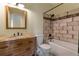 Bathroom featuring vanity with granite countertop and bath tub at 475 Brown Thrasher Ct, Alpharetta, GA 30009