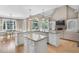 Gourmet kitchen with granite countertops, stainless steel appliances, and large island for entertaining at 2281 Bransley Pl, Duluth, GA 30097