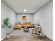 Modern living room with minimalist decor, stylish furniture, and neutral color palette for a cozy, inviting atmosphere at 828 Canterbury Overlook Ne, Atlanta, GA 30324