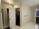 Bathroom with doors to the shower, closet, and the bedroom at 140 Grayview Ct, Grayson, GA 30017