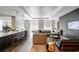 Spacious living room featuring modern furnishings, hardwood floors, and a decorative ceiling at 325 E Paces Ferry Ne Rd # 1405, Atlanta, GA 30305