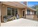 Wooden deck featuring room for seating and grilling at 7497 Treehouse Ct, Douglasville, GA 30135