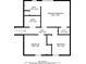Layout of house depicting the square footage for each room in the house at 111 Evergreen Trl, Cartersville, GA 30121