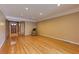 Comfortable living room with hardwood floors, recessed lighting, and adjacent entry at 1629 Anita Ne Pl, Atlanta, GA 30306