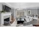 Bright living room with fireplace, hardwood floors and lots of natural light at 2528 Magnolia Ridge Dr, Marietta, GA 30067