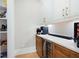 Well-organized pantry offers ample storage with shelving and a dedicated wine fridge at 920 Wemberley Ln, Marietta, GA 30064