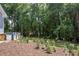 The property features a lush, wooded backyard with mature trees, offering privacy and a tranquil setting at 2610 Ginger Dr, Buford, GA 30519