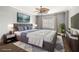 Beautifully staged bedroom with stylish decor, elegant furnishings, and ample natural light at 3435 Kingsboro Ne Rd # 603, Atlanta, GA 30326