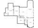 Detailed floor plan showcasing the layout of the basement floor with room dimensions and labels at 214 Cedar Woods Way, Canton, GA 30114