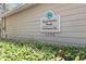 Community signage for Mount Vernon Woods Pool & Racquet Club with address number 6490 at 495 Heritage Way, Atlanta, GA 30328