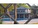 Community pool and pool house available to all residents for relaxation and summer fun at 340 Teal Ct, Roswell, GA 30076