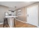 Convenient kitchen with modern amenities including a laundry unit at 215 Piedmont Ne Ave # 2003, Atlanta, GA 30308