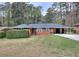 Charming single-story brick home featuring a well-maintained lawn and mature trees at 1245 Shore Dr, Atlanta, GA 30311