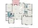 Detailed floor plan showcases the layout of the entire home at 95 Hawthorn Ln, Covington, GA 30014