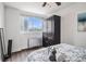 Well-lit bedroom with wardrobe, and view to the exterior at 215 Piedmont Ne Ave # 708, Atlanta, GA 30308