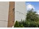 Exterior angle showing the architecture of the Landmark building at 215 Piedmont Ne Ave # 708, Atlanta, GA 30308