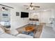 Bright living room open to bedroom featuring modern decor, hardwood floors, and comfortable seating at 215 Piedmont Ne Ave # 708, Atlanta, GA 30308