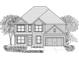 Traditional two-story home with brick facade, front-facing garage, and manicured landscaping at 3780 Near Star Ln, Cumming, GA 30028