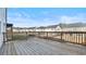 New construction home has a wooden deck with great neighborhood views at 784 Keystone Dr, Woodstock, GA 30188