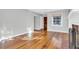 Inviting living room with hardwood floors and a cozy fireplace at 948 Sycamore Dr, Decatur, GA 30030