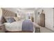 Serene main bedroom with a king bed, natural light, and en-suite bathroom at 3790 Near Star Ln, Cumming, GA 30028