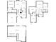 Layout displays Floor 2 with the main living spaces and Floor 3 with bedrooms and bathroom at 4453 Autumn Glo Ct Ct, Douglasville, GA 30135