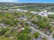 Drone shot of suburban neighborhood with mature trees and lush green canopy at 559 Robinson Se Ave, Atlanta, GA 30315