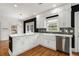 Modern kitchen features white cabinetry, stainless steel appliances, and a stylish backsplash, perfect for culinary enthusiasts at 559 Robinson Se Ave, Atlanta, GA 30315