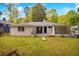 Charming home with well-maintained backyard featuring a patio and mature trees at 111 Leathers Circle Nw, Atlanta, GA 30314