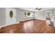Spacious living room featuring hardwood floors, and abundant natural light at 111 Leathers Circle Nw, Atlanta, GA 30314
