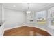 Charming breakfast nook offers natural light and space for casual dining at 277 Edison Dr, Stockbridge, GA 30281