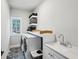 Well-equipped laundry room with modern appliances, ample counter space, and storage at 1010 Violet Sw St # A, Atlanta, GA 30310
