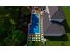 Rendering of a backyard with an in-ground pool at 1190 Mosspointe Dr, Roswell, GA 30075