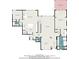 Floorplan featuring the kitchen, living room, dining room, bedrooms, bathrooms and a screened in porch at 1190 Mosspointe Dr, Roswell, GA 30075